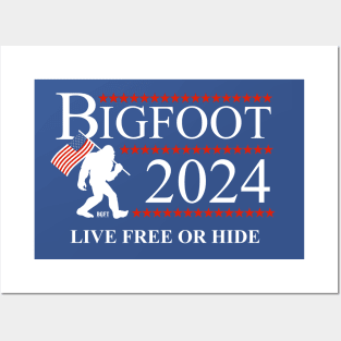 Bigfoot 2024 Posters and Art